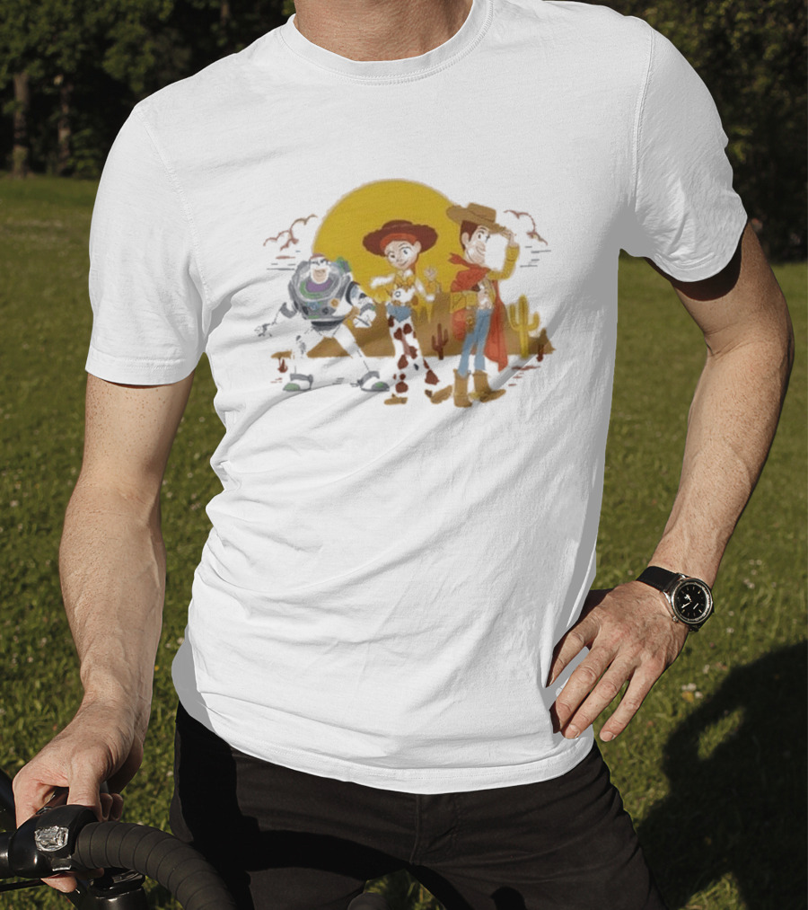 Arizona Diamondbacks X Toy Story Collaboration May 24 2026 Buzz Lightyear Woody Jessie Desert Scene T-Shirt