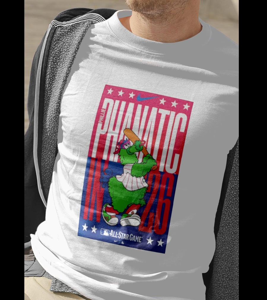 Phillie Phanatic MLB All Star Game 2026 Nike T-Shirt