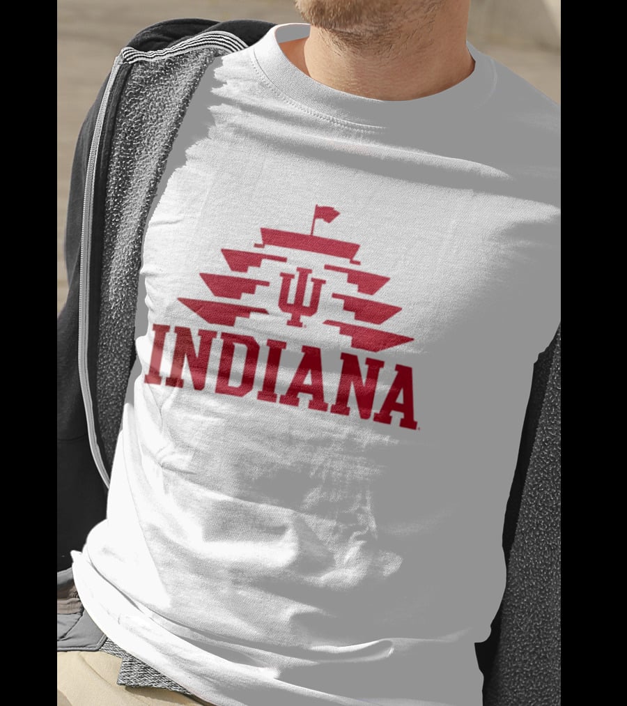 Indianapolis Motor Speedway Indiana Hoosiers IU Racing T-Shirt