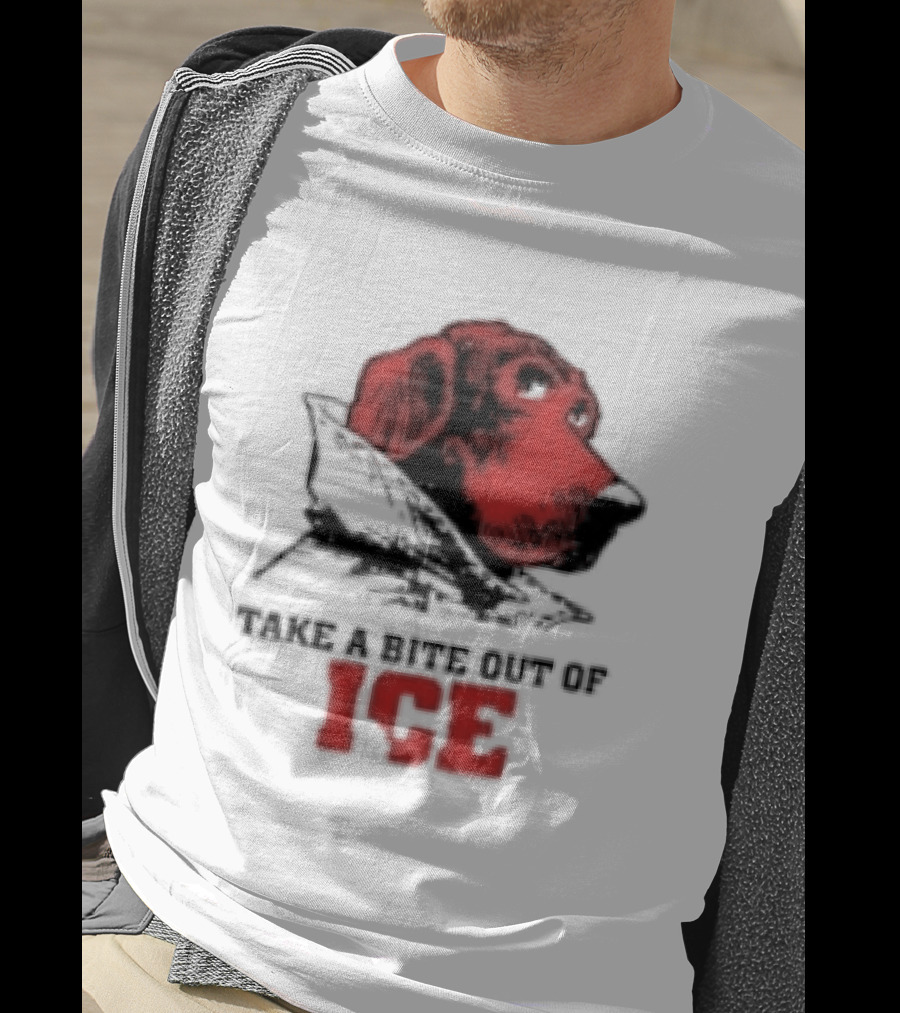 McGruff The Crime Dog Take A Bite Out Of ICE Cops Aren't Your Friend T-Shirt