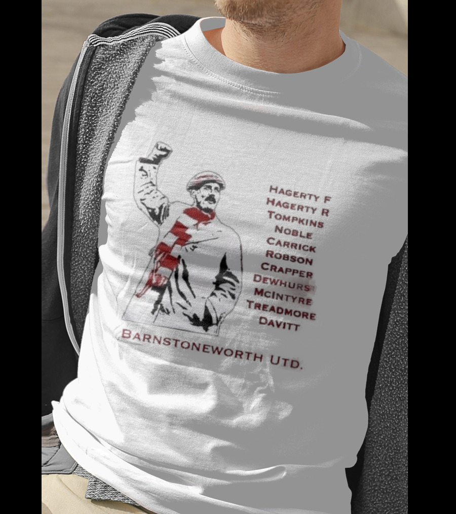 Original Barnstoneworth Utd Hagerty F Hagerty R Up The 'Stone Let's Have You Come On Barnstoneworth T-Shirt