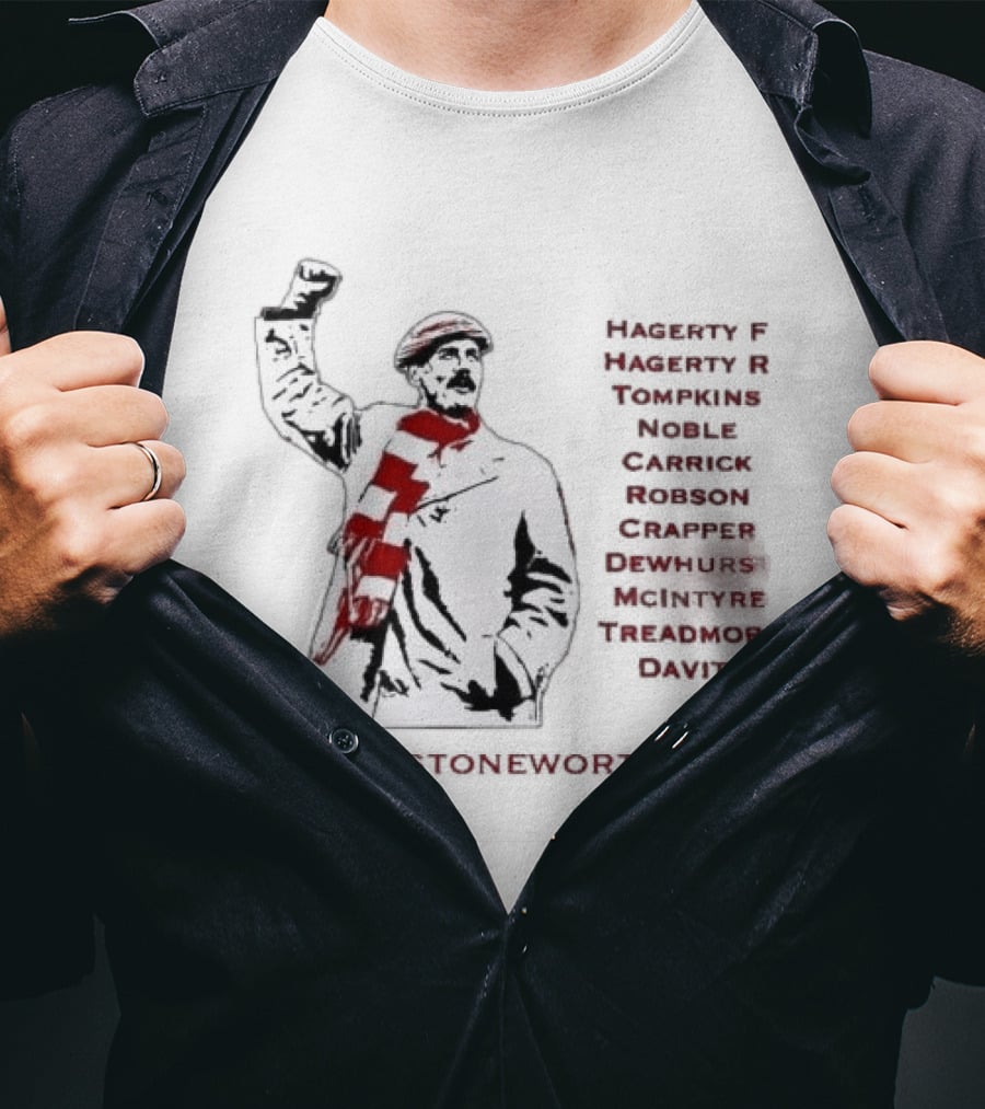 Original Barnstoneworth Utd Hagerty F Hagerty R Up The 'Stone Let's Have You Come On Barnstoneworth T-Shirt