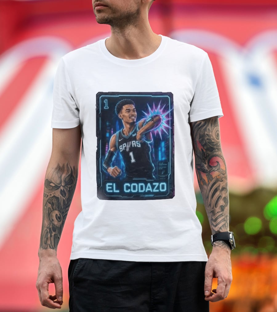 El Codazo Spurs Victor Wembanyama San Antonio 2026 T-Shirt