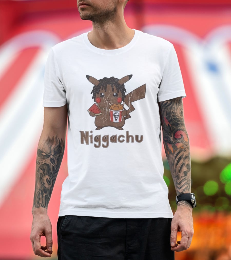Pokemon PikaJew And Niggachu T-Shirt