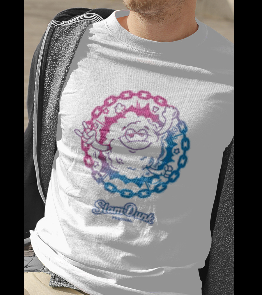 Slam Dunk World Moshy Dreamy Colorful Circle T-Shirt