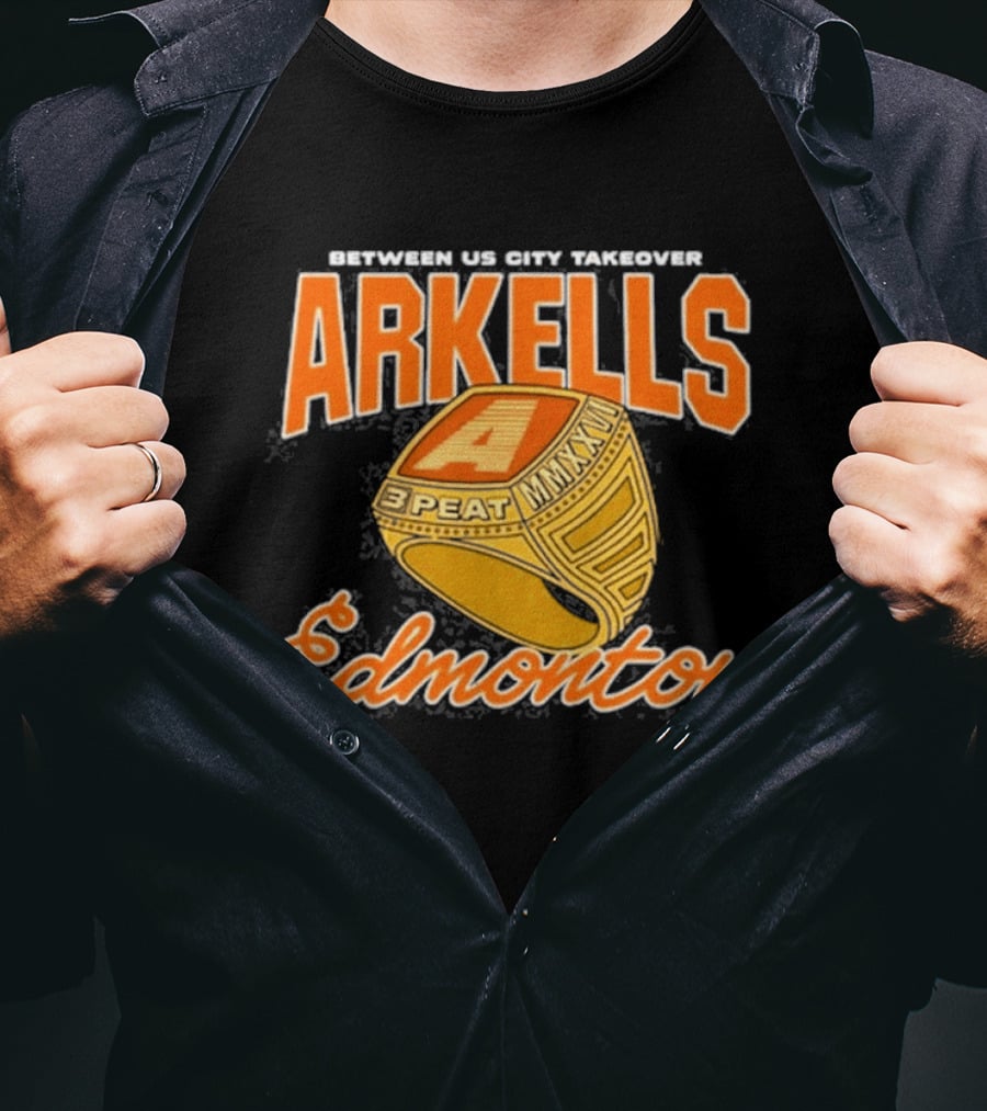 Arkells Between Us City Takeover 3 Peat Edmonton May 15 2026 T-Shirt