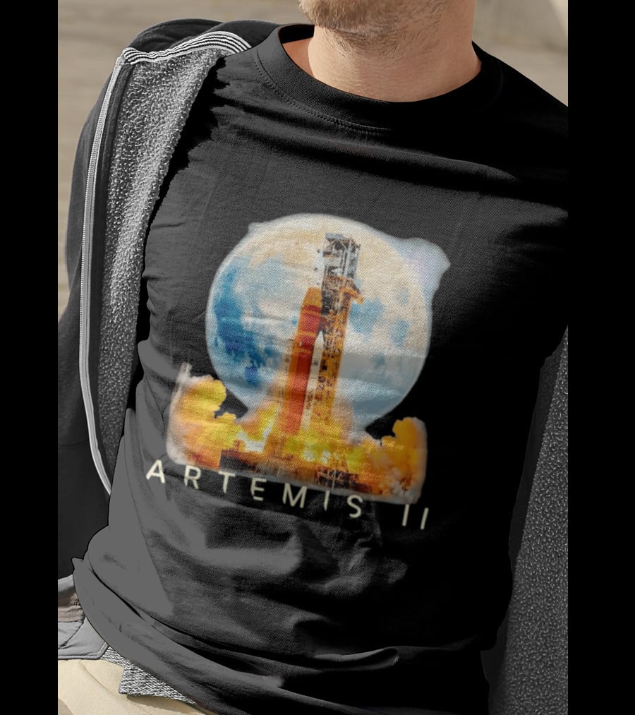 Artemis II Moon Mission NASA Rocket Launch 2026 T-Shirt