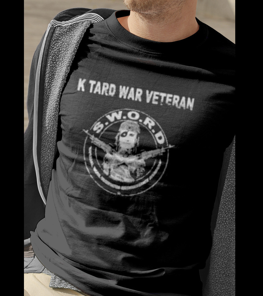 Firehouse 666 S.W.O.R.D Iraq War Veteran Collaboration With Real Veterans T-Shirt