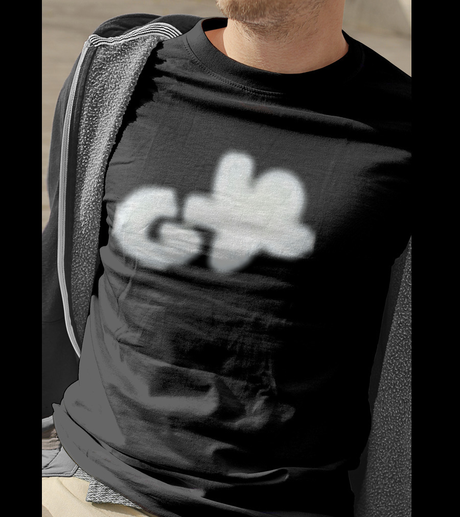 Gouache Hand Printed One By One In The South Of France Composition G+ Plus T-Shirt