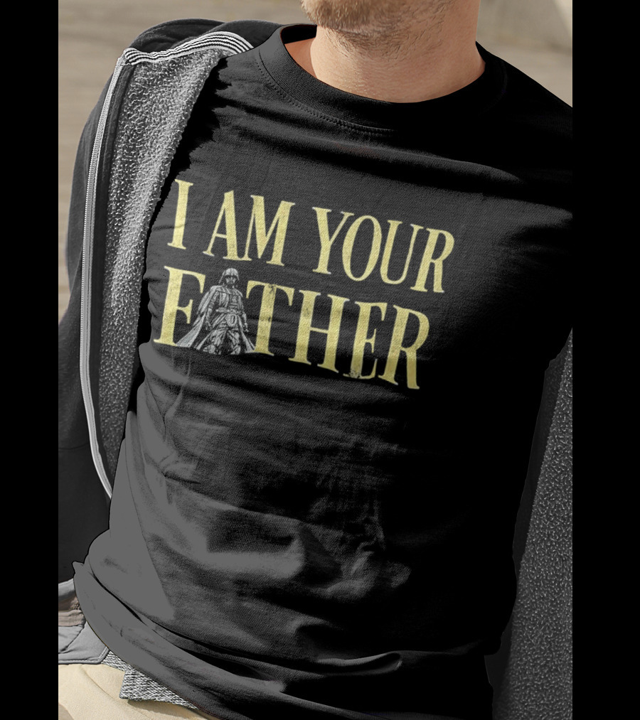 I Am Your Father Darth Vader Iconic Star Wars Phrase T-Shirt