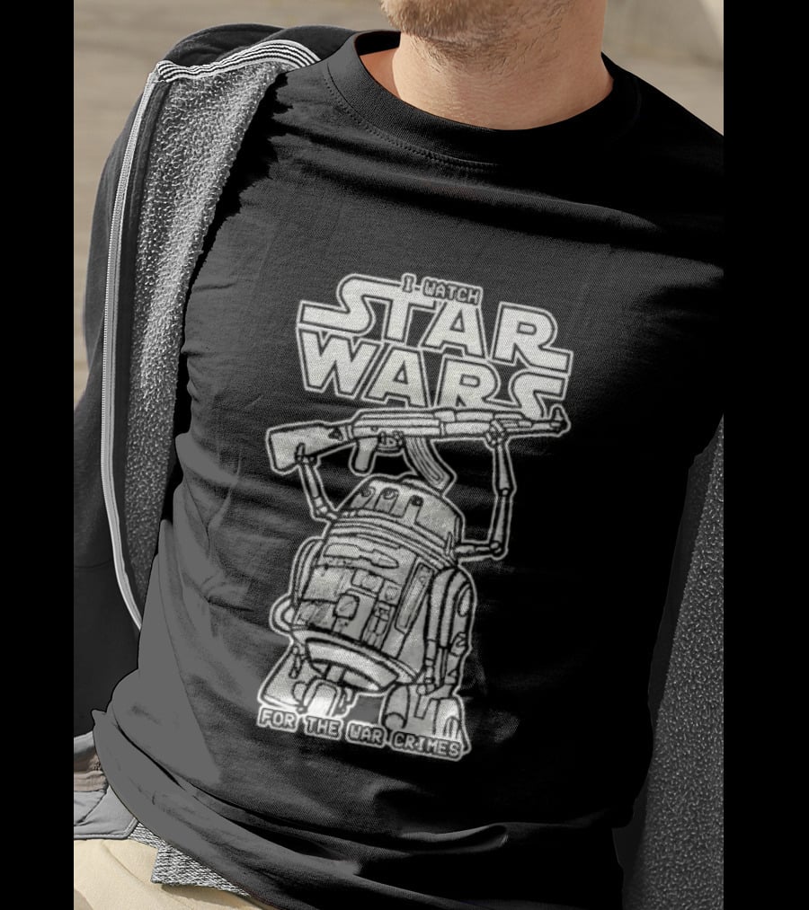Star Wars Inspired Humor War Crimes T-Shirt