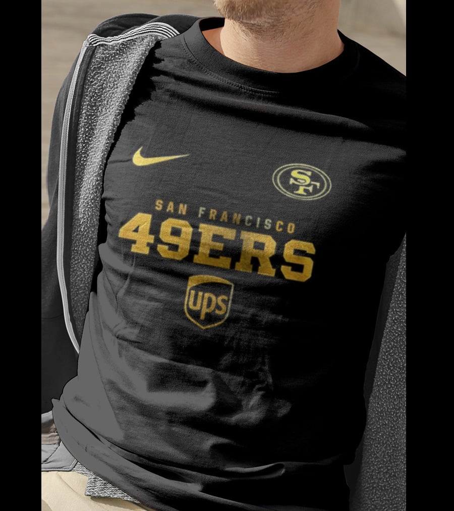San Francisco 49ers Nike UPS Brown And Proud T-Shirt