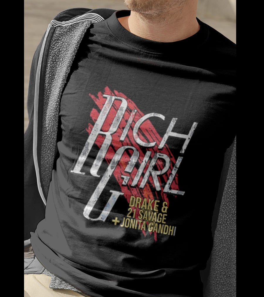 The Boys Hughie Campbell Rich Girl Drake 21 Savage Jonita Gandhi T-Shirt