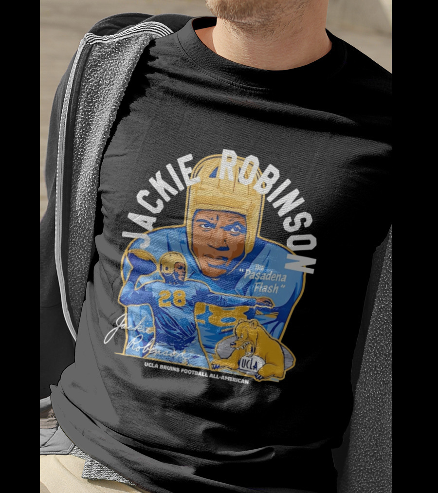 Jackie Robinson UCLA Bruins Pasadena Flash 2026 T-Shirt