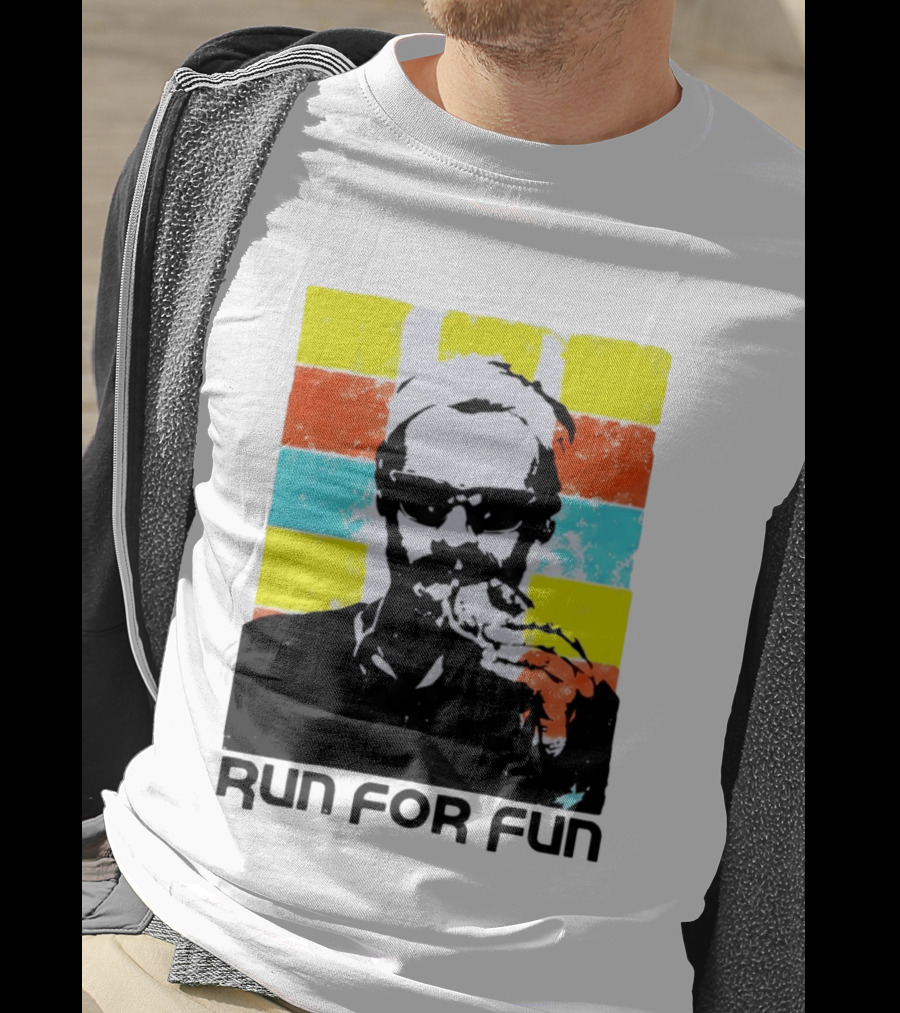 Together Tour Amsterdam Run For Fun 2026 Icon With Sunglasses Eating Pizza T-Shirt
