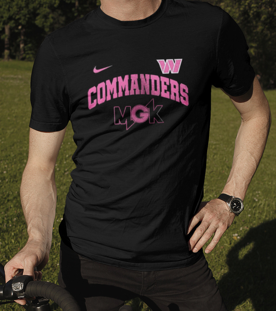 Nike MGK Washington Commanders Collaboration T-Shirt
