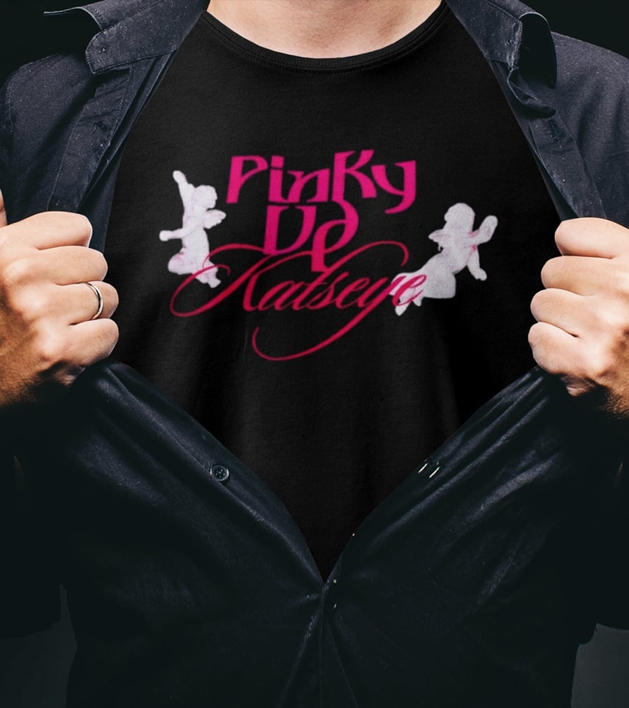 Pinky Up Katseye With Angels T-Shirt