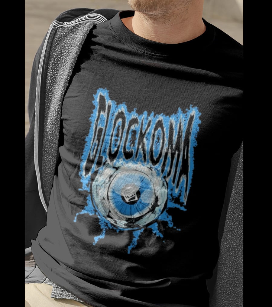 Key Glock Glockoma Eyeball Blue Splash T-Shirt