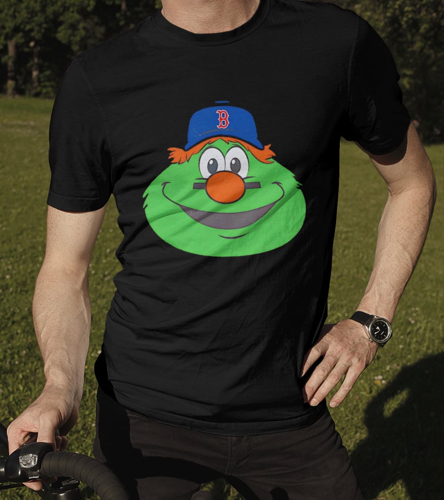 Boston Red Sox Wally The Green Monster Big Face 2026 T-Shirt