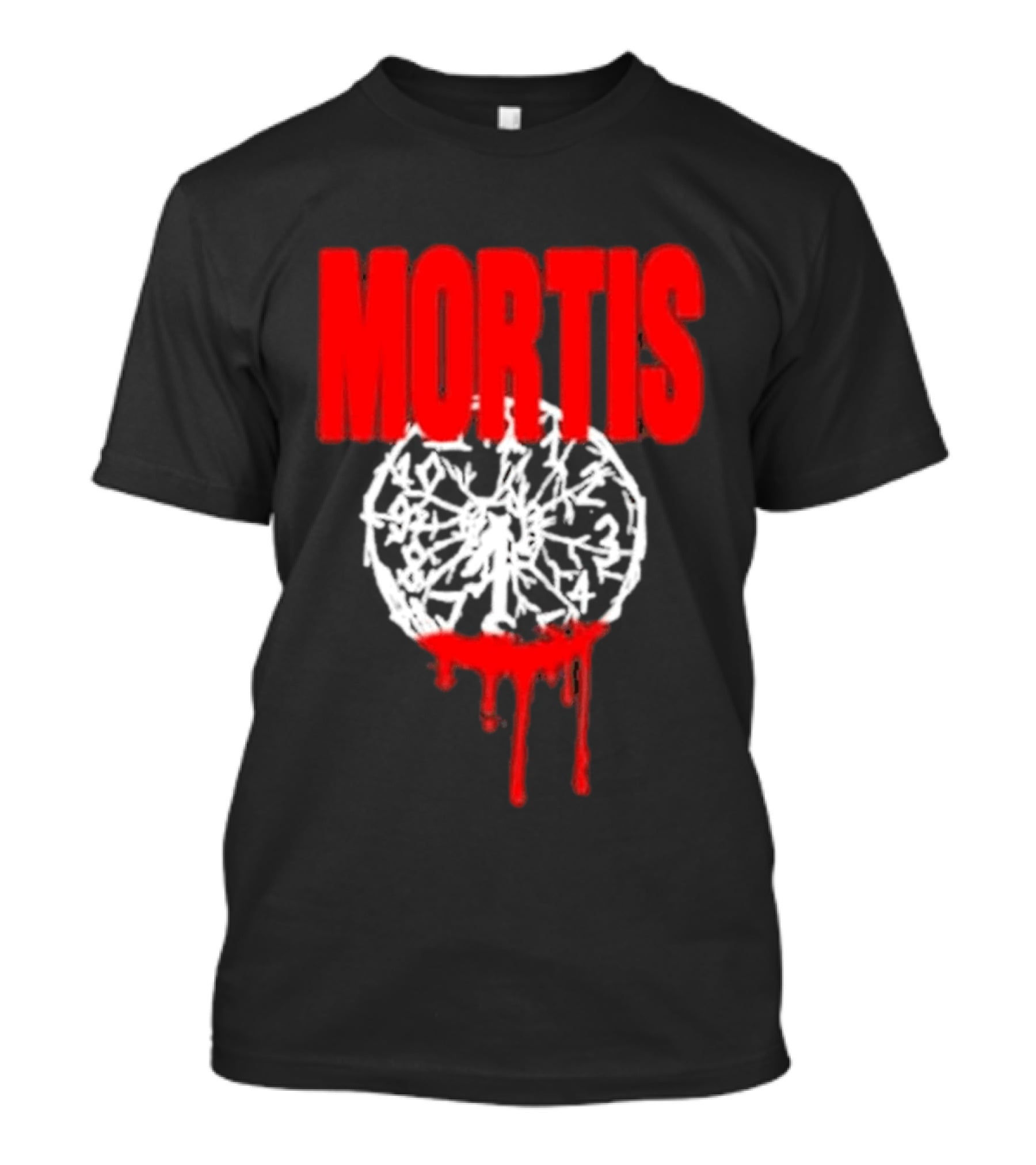 MORTIS Dripping Bloody Wheel T-Shirt