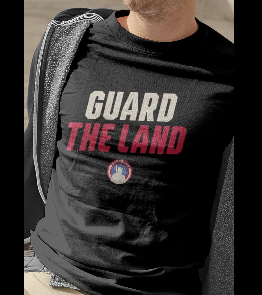 Cleveland Guardians Guard The Land Baseball Team Motto T-Shirt