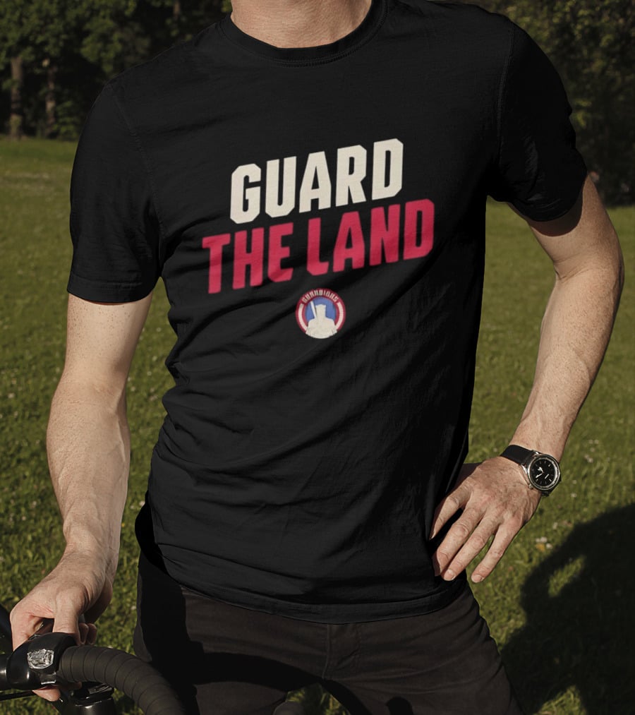 Cleveland Guardians Guard The Land Baseball Team Motto T-Shirt