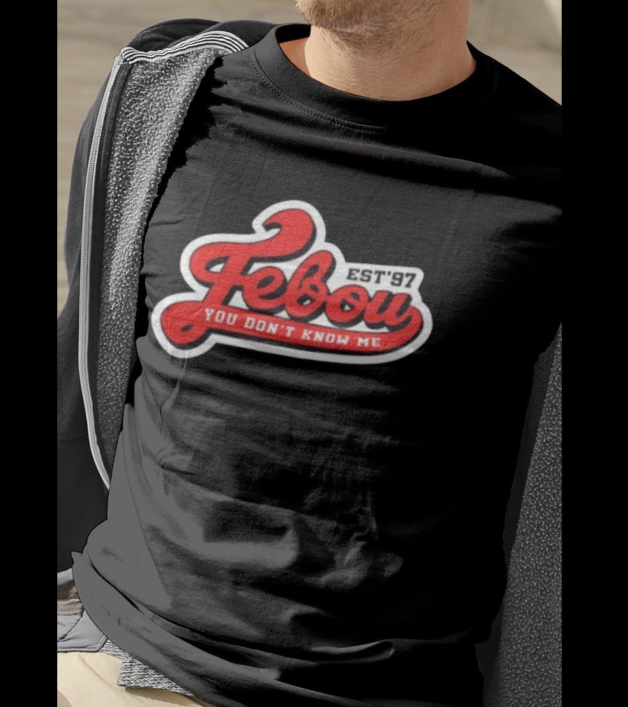 Febou You Don't Know Me EST '97 IBattleTV Collaboration T-Shirt
