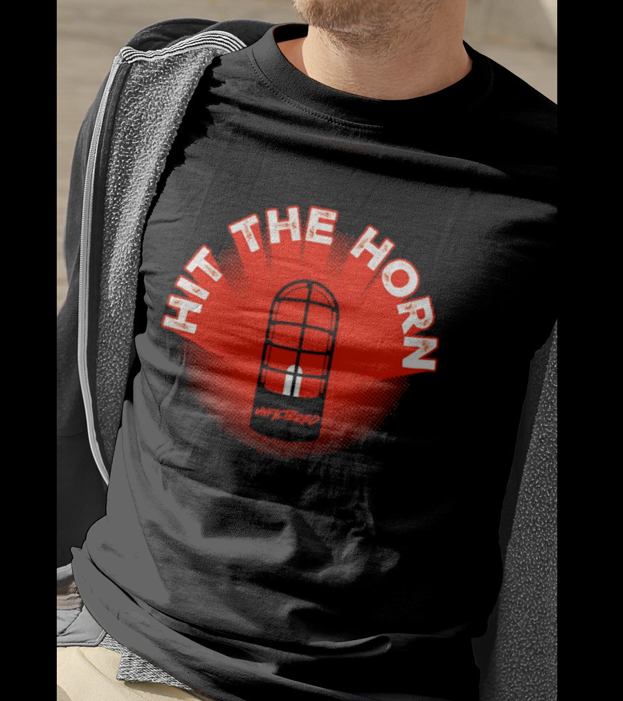 Philadelphia Flyers Hit The Horn Red Light T-Shirt