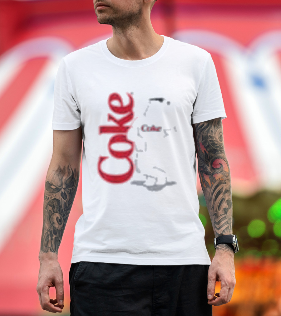 Antisocialsocialclub ASSC Coca Cola Coke Polar Bear T-Shirt