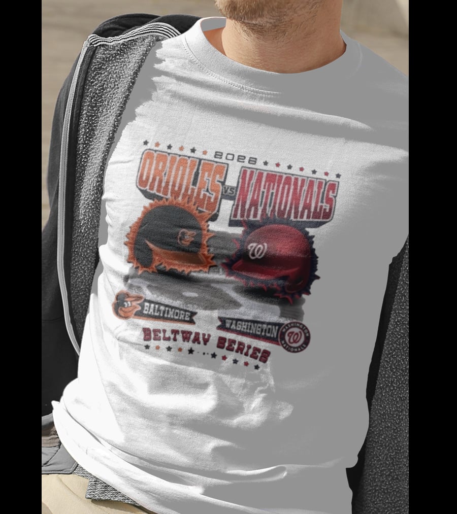 2026 Baltimore Orioles Vs Washington Nationals Beltway Series T-Shirt