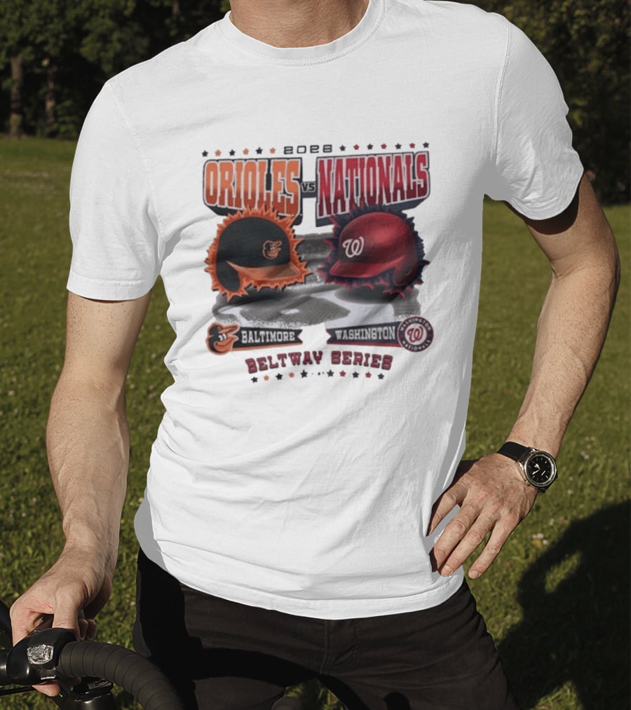 2026 Baltimore Orioles Vs Washington Nationals Beltway Series T-Shirt