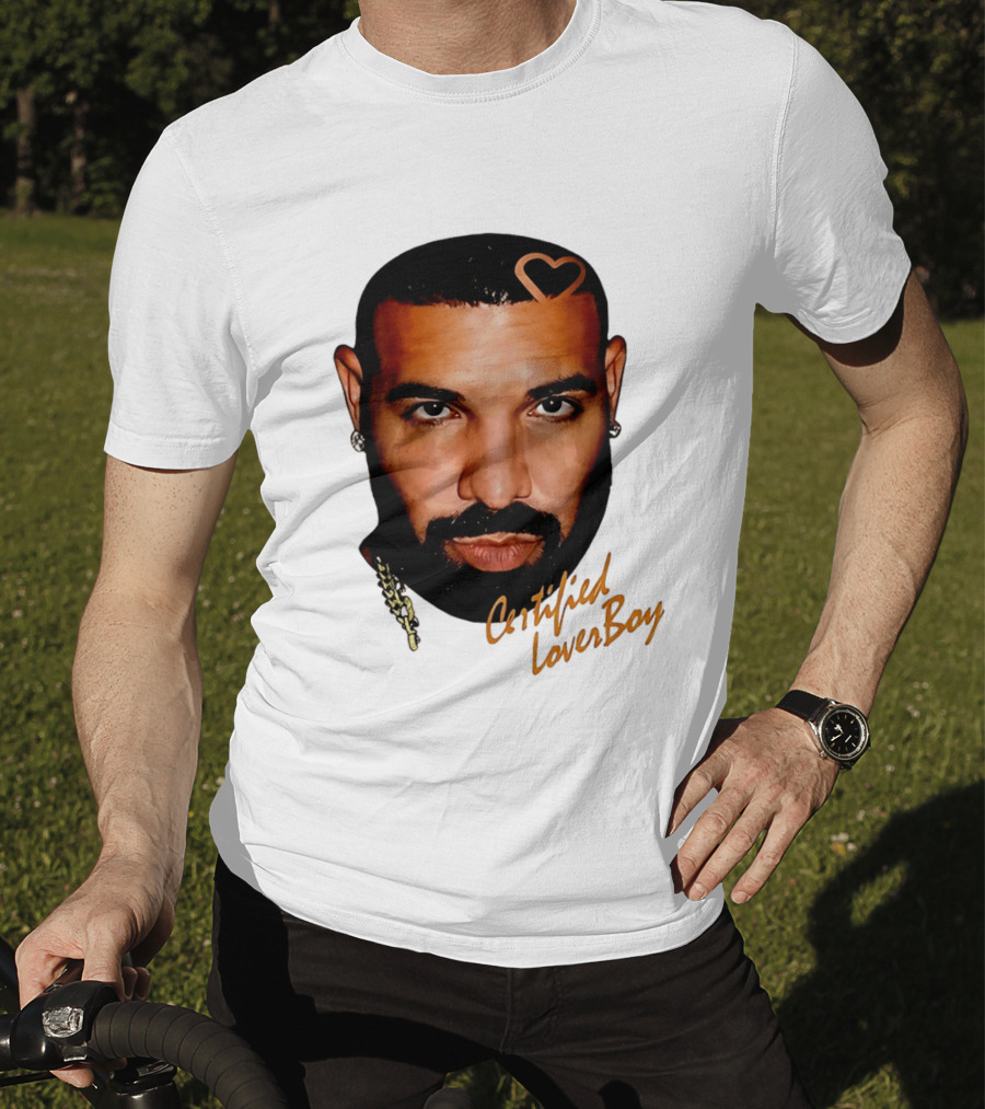 Drake Certified Lover Boy Heart Hair T-Shirt