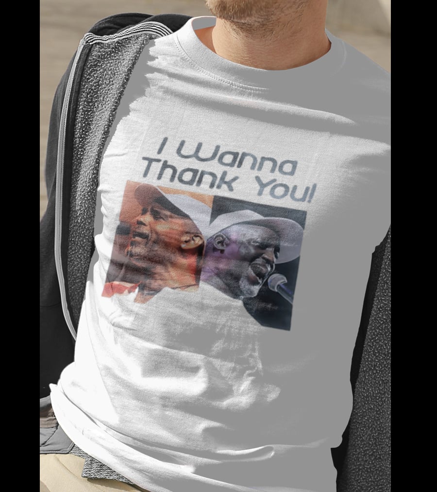 I Wanna Thank You Frankie Beverly Soul Music Legend Live Performance T-Shirt