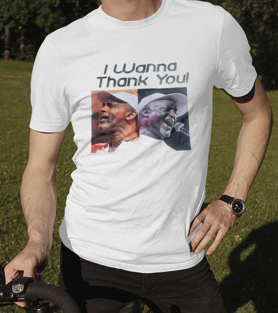 I Wanna Thank You Frankie Beverly Soul Music Legend Live Performance T-Shirt