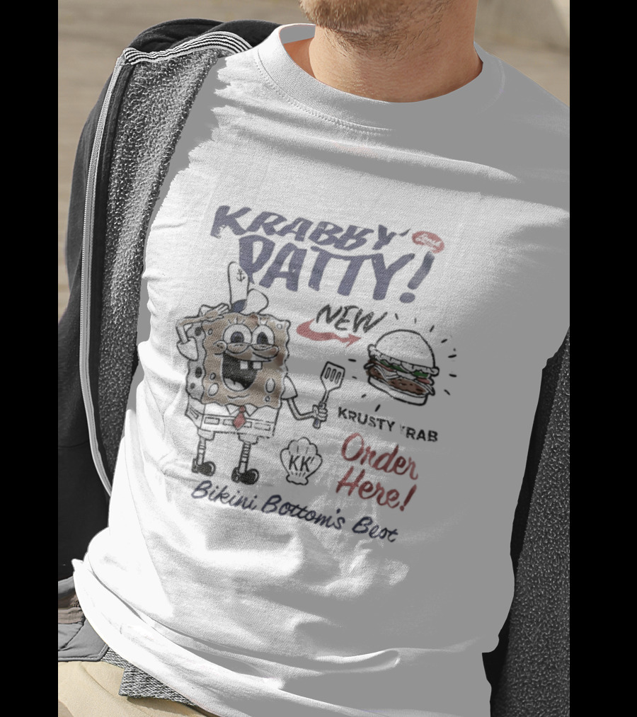 Krabby Patty New Krusty Krab Order Here Bikini Bottom's Best T-Shirt