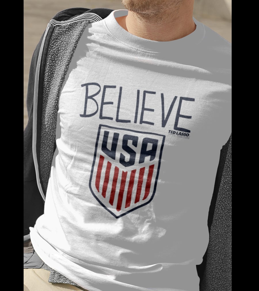 Ted Lasso Believe USA Crest T-Shirt