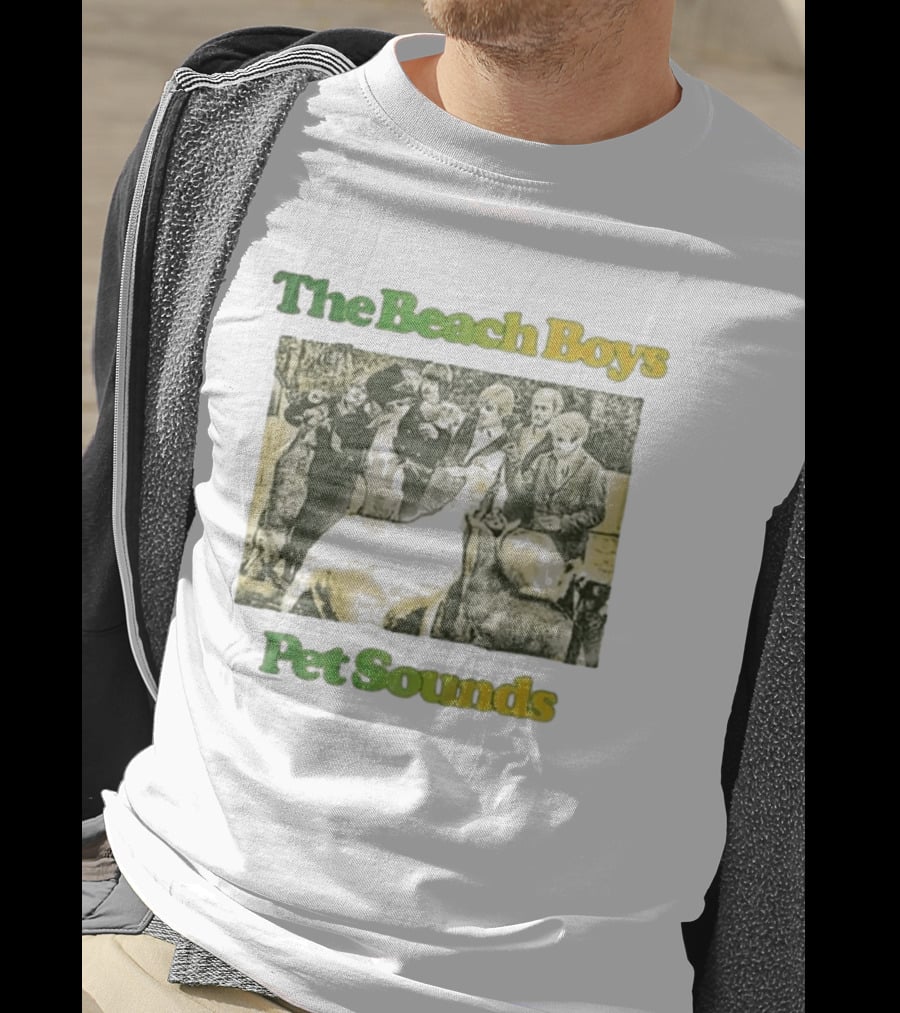 The Beach Boys Pet Sounds Album Cover Art With Animals T-Shirt