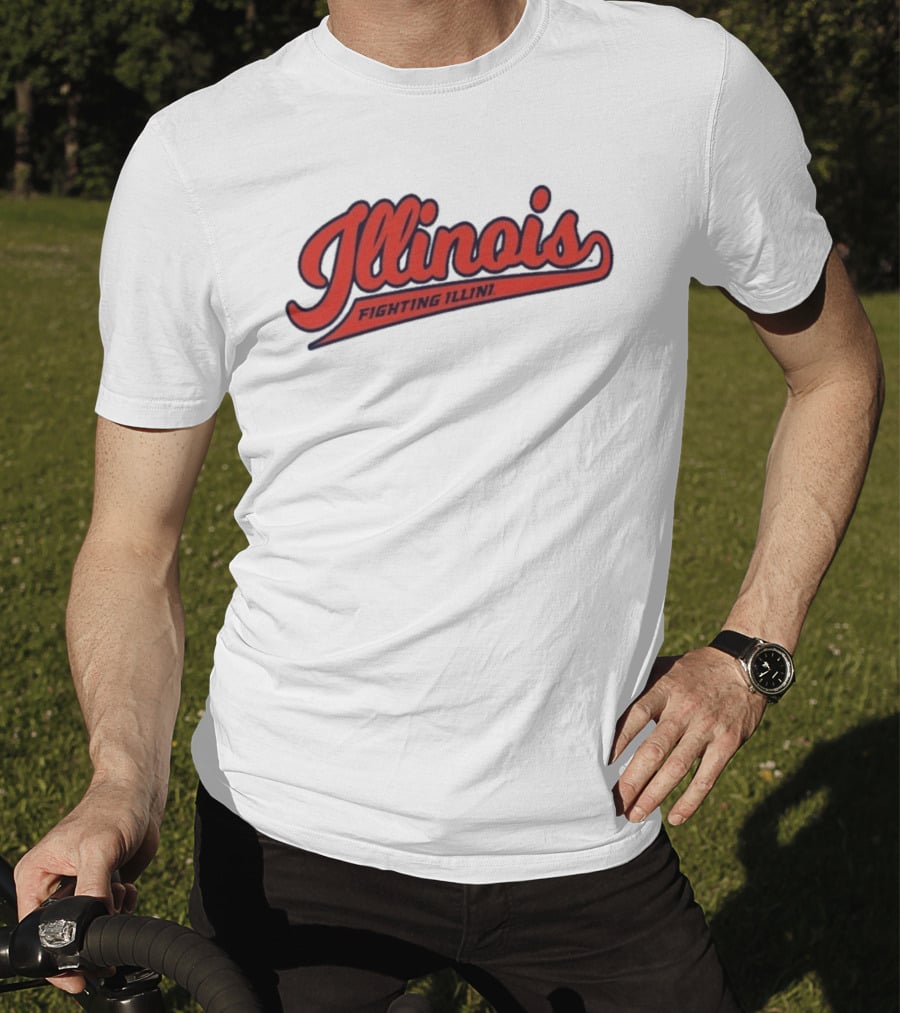 Illinois Fighting Illini Bold Script T-Shirt