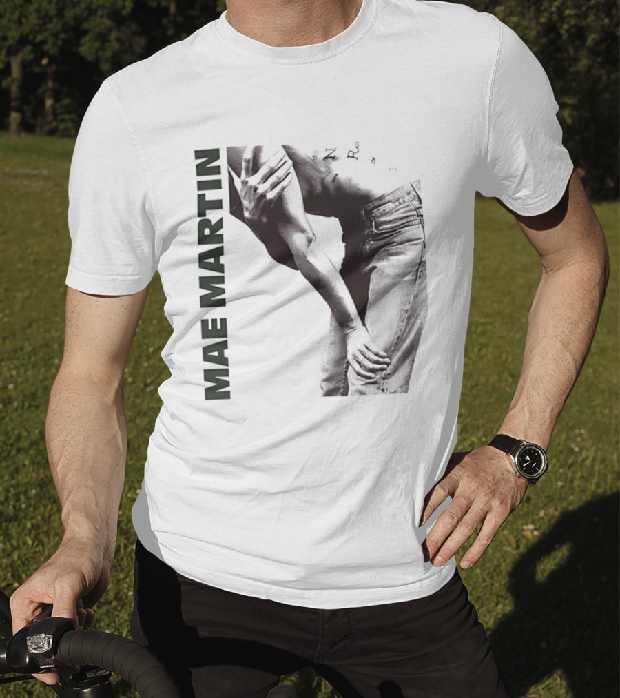 Mae Martin Dynamic Pose With Hands On Thighs T-Shirt