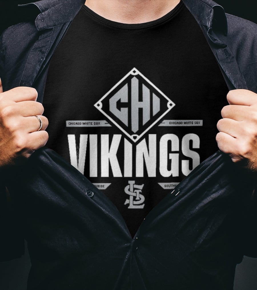 St Laurence CHI Vikings White Sox Giveaway June 22nd 2026 T-Shirt