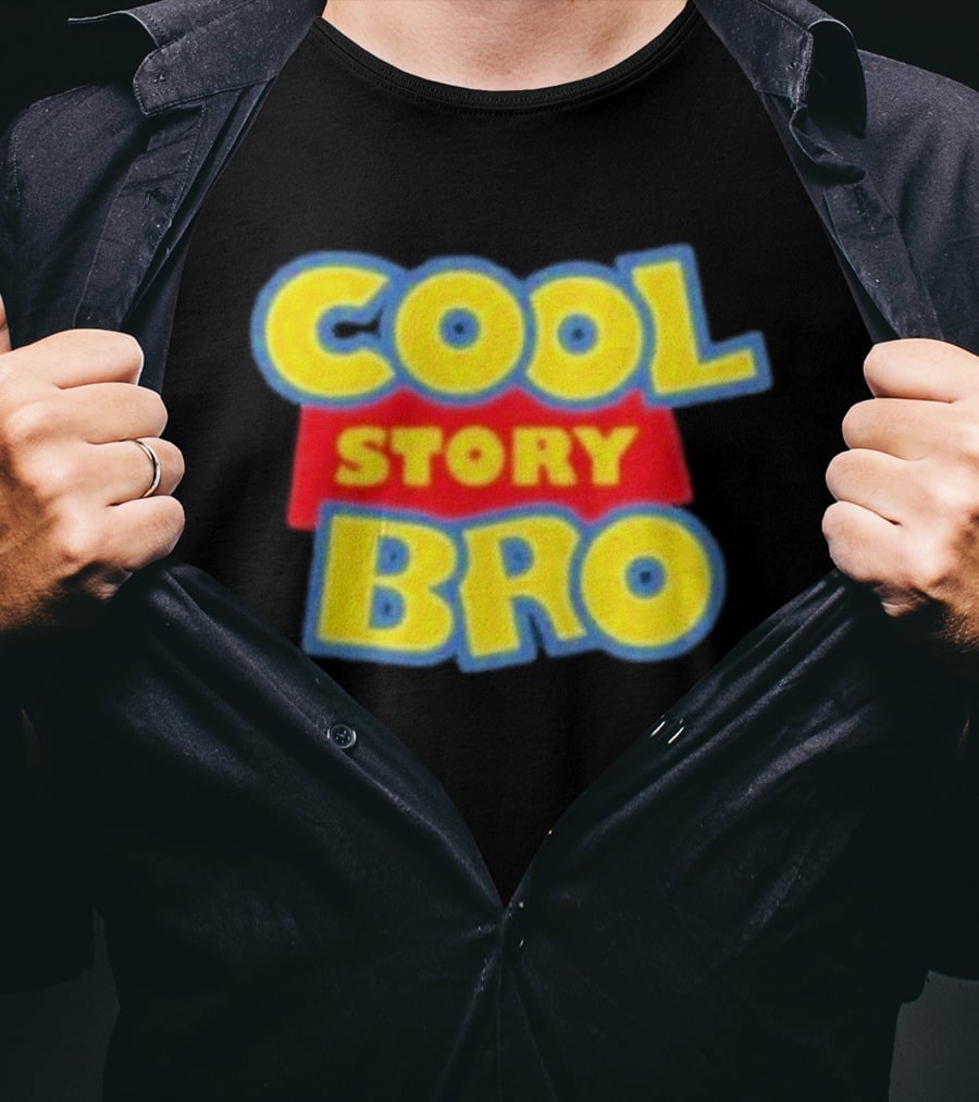 Cool Story Bro Toy Inspired Twist T-Shirt