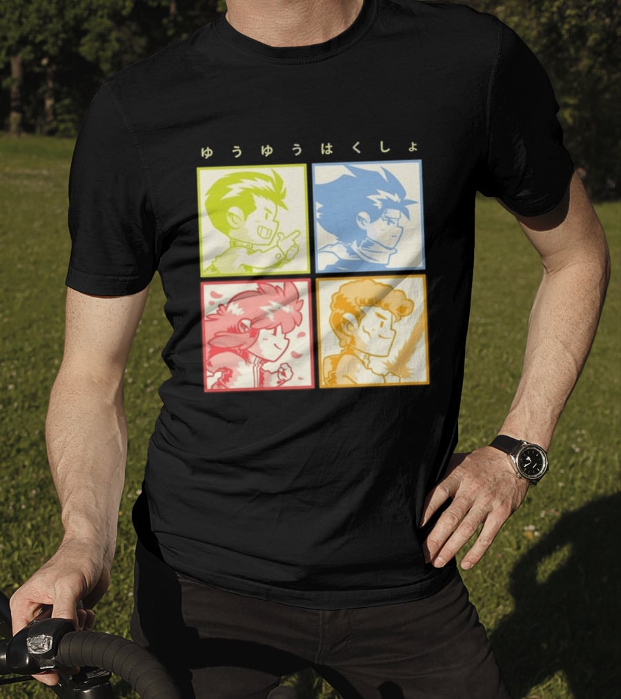 YuYu Hakusho Anime Characters Japanese Manga Series T-Shirt