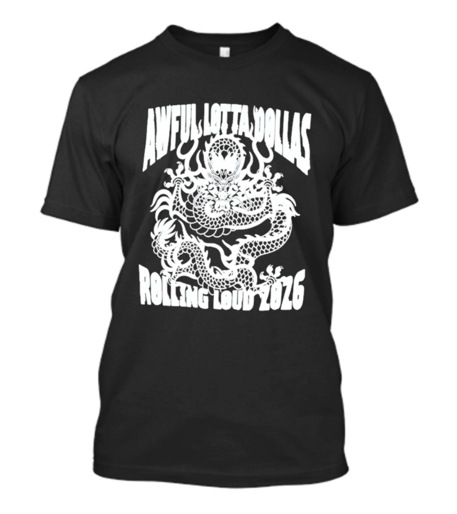 Awful Lotta DØllas Rolling Loud 2026 Dragon T-Shirt