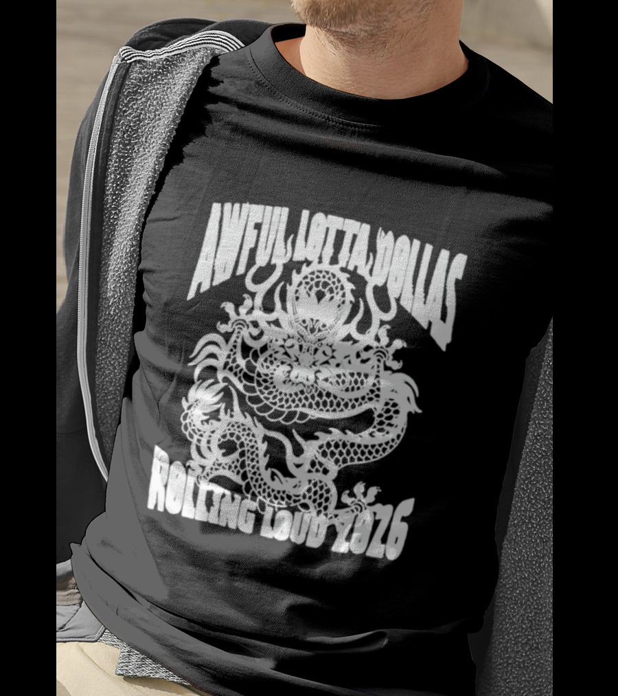 Awful Lotta DØllas Rolling Loud 2026 Dragon T-Shirt