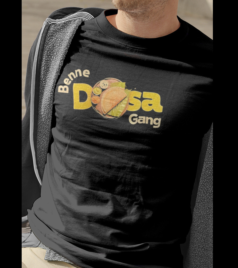 Benne Dosa Gang South Indian Food Lovers T-Shirt