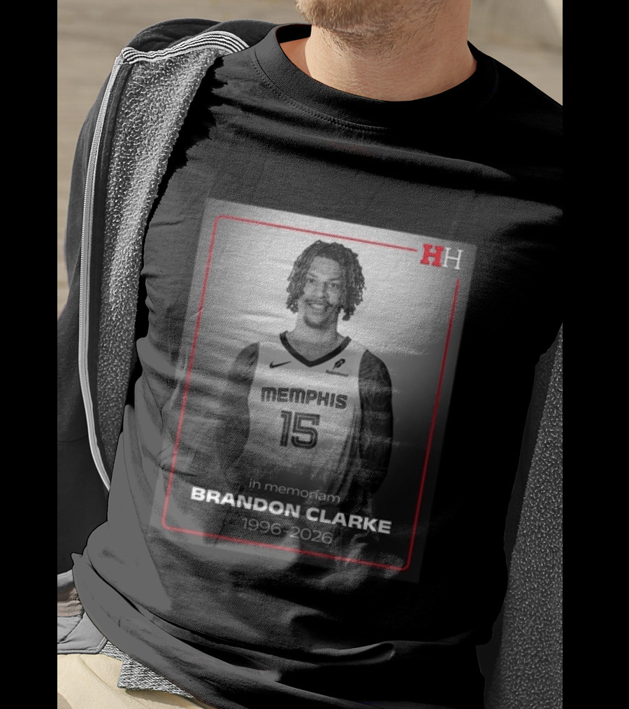 In Memoriam Brandon Clarke 1996 2026 Memphis 15 T-Shirt