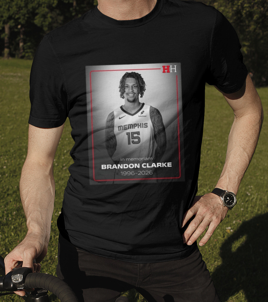 In Memoriam Brandon Clarke 1996 2026 Memphis 15 T-Shirt