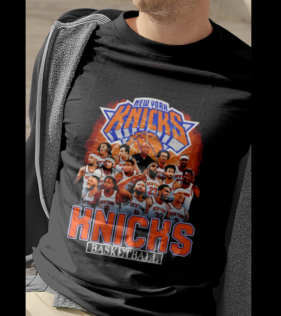 New York Knicks Basketball Team 2026 T-Shirt