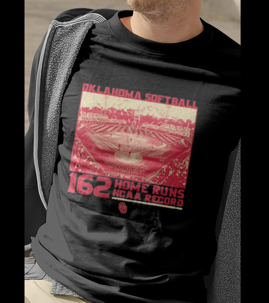 Oklahoma Softball Sooners 162 Home Runs NCAA Record Kendall Wells T-Shirt