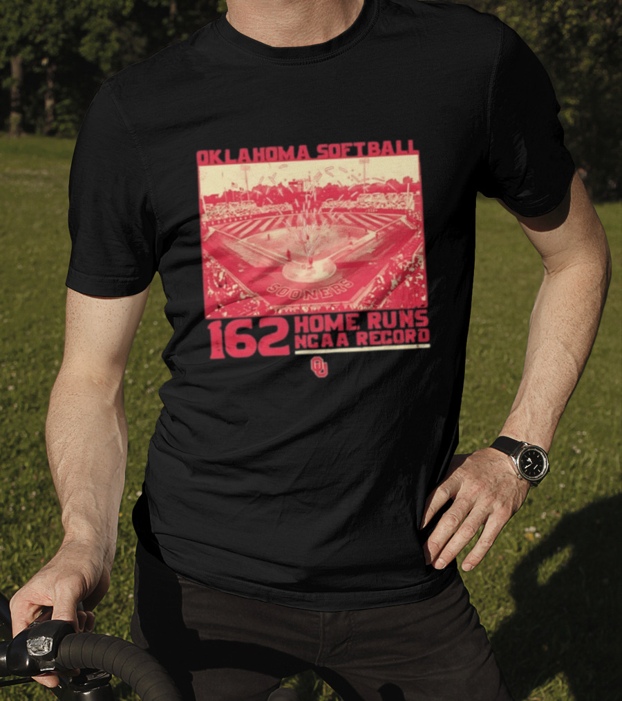 Oklahoma Softball Sooners 162 Home Runs NCAA Record Kendall Wells T-Shirt